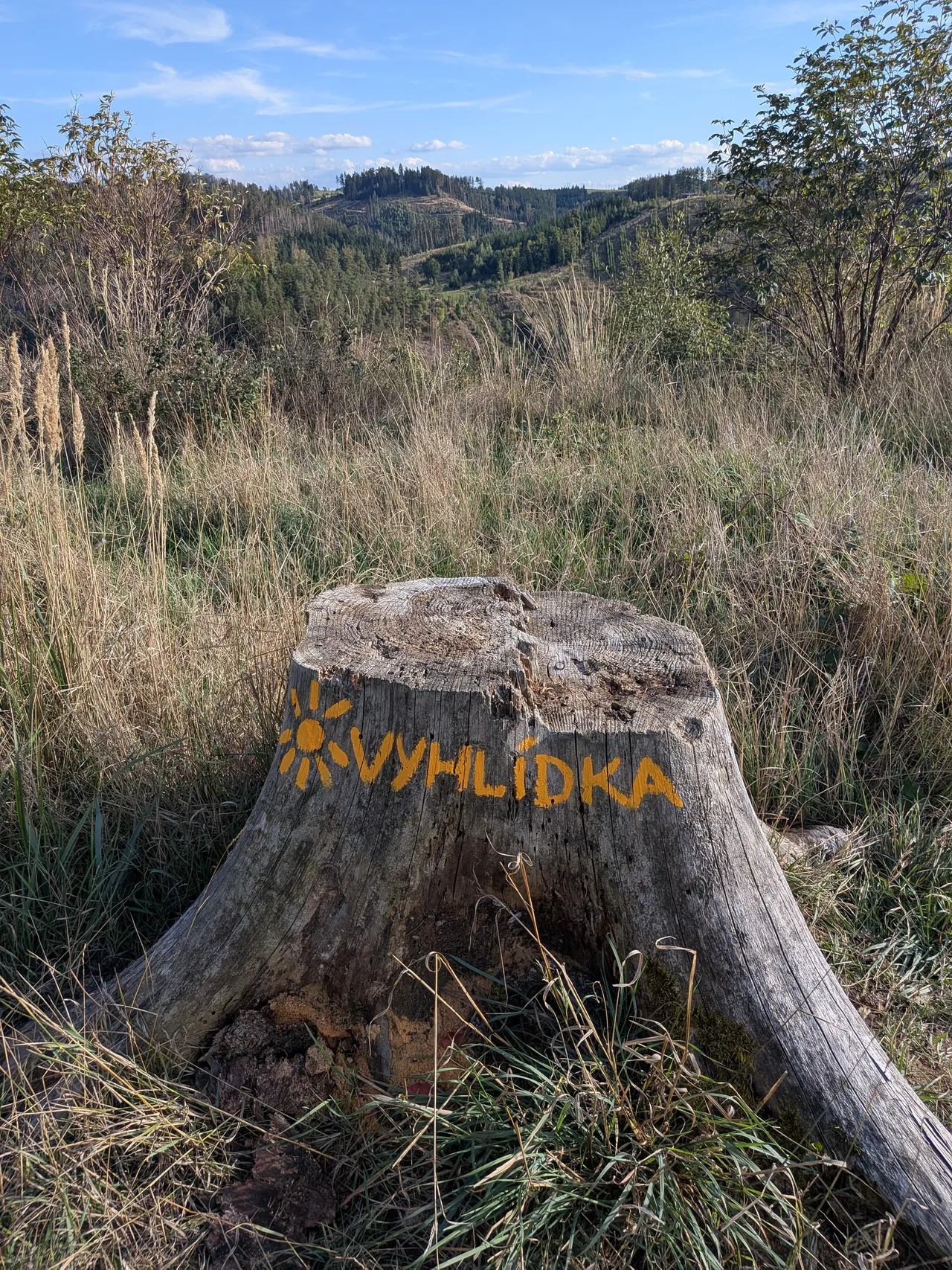 Vyhlídka · značeno